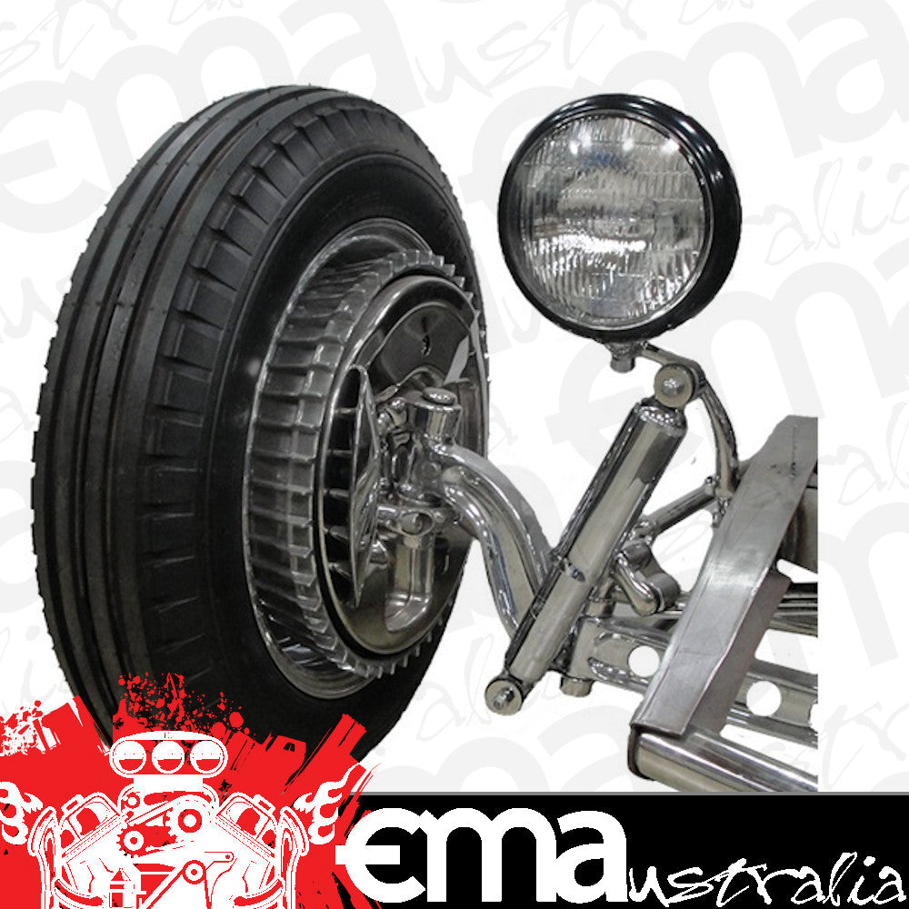 So-Cal Speed Shop SO001-60561 Shock & Headlight Mount Combo Polished Stainless Steel suit Hiboy