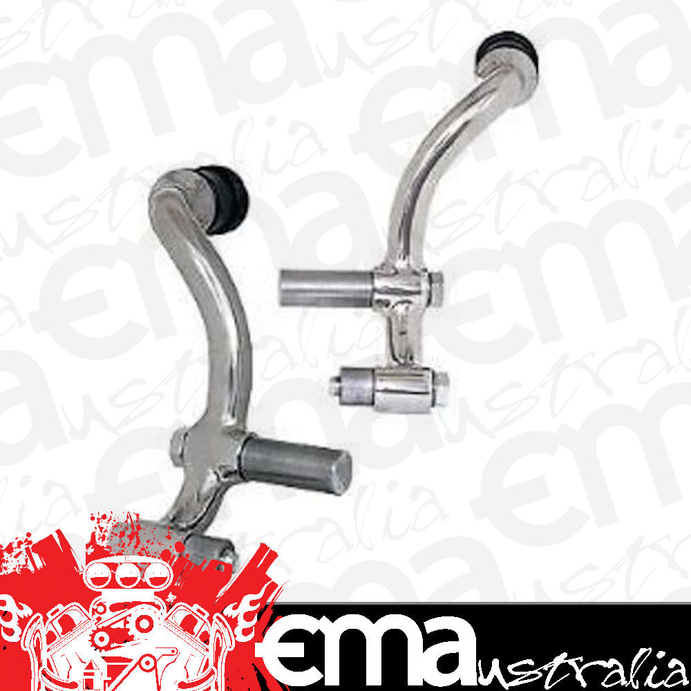 Full fendered early hot rods Polished F1 Style Shock Mounts SO-CAL Speed Shop SO001-60650