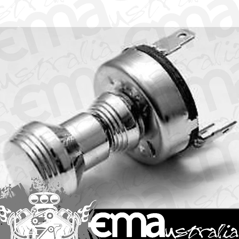 So-Cal Speed Shop SO001-60750 Polished Art Deco Style 2 Position Wiper Switch