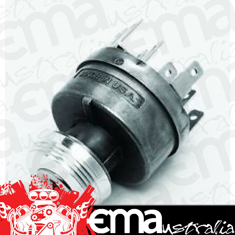 So-Cal Speed Shop SO001-60752 Polished Art Deco Style Ignition Switch
