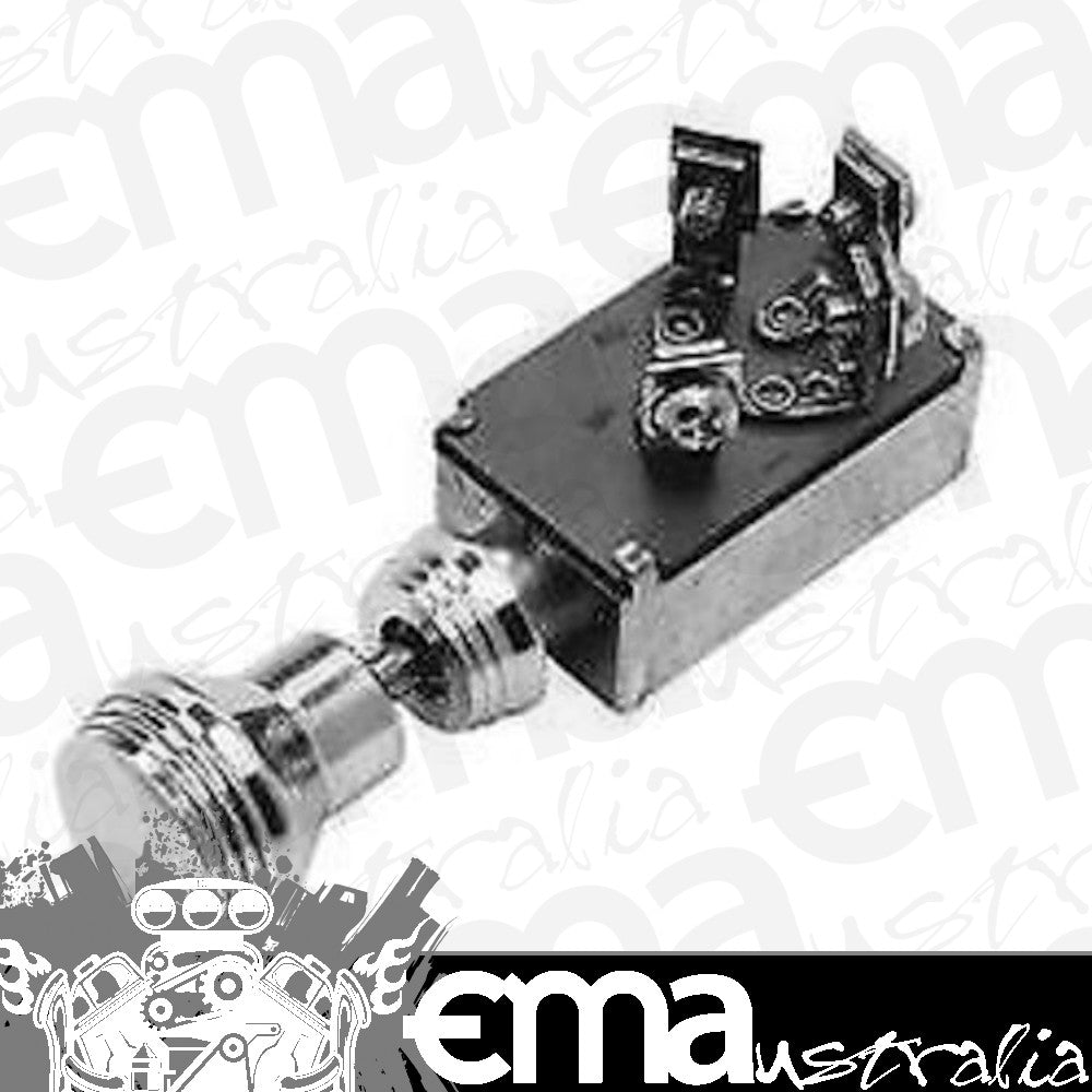 So-Cal Speed Shop SO001-60753 Art Deco Style Polished Keyless Ignition Switch