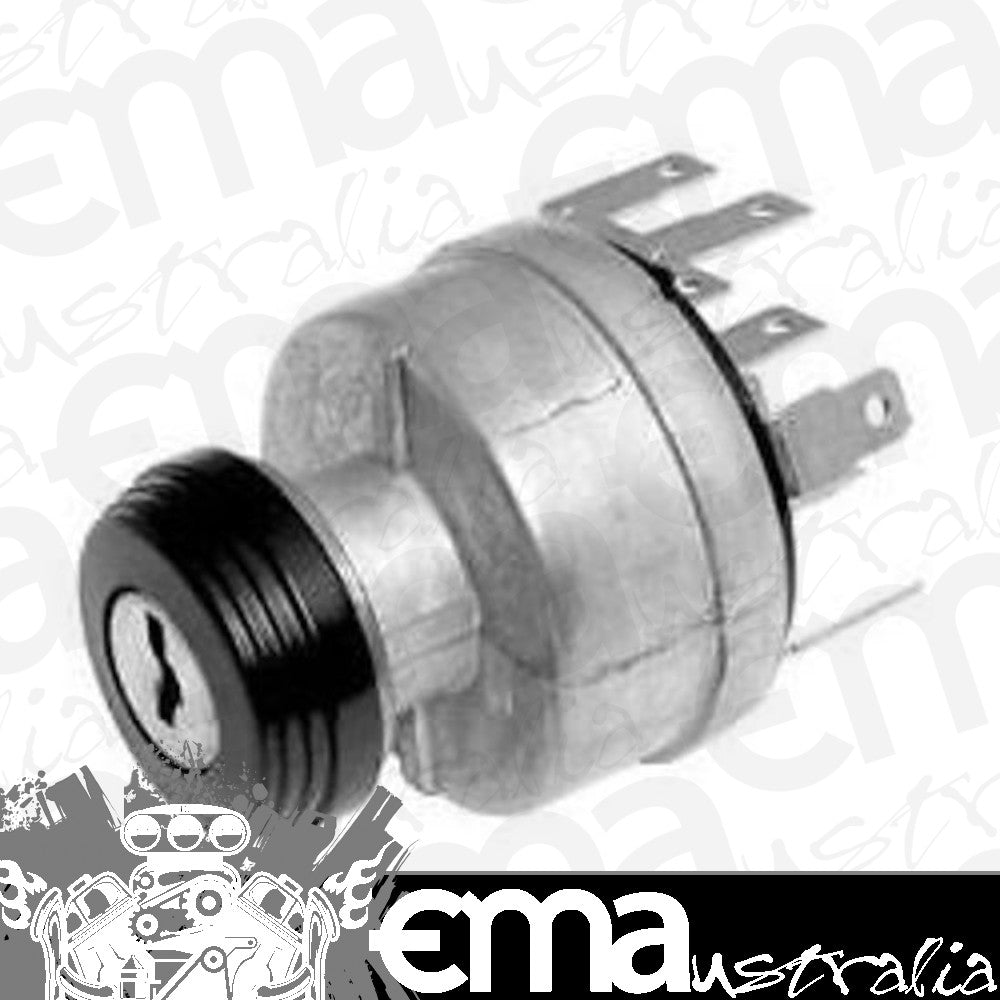 So-Cal Speed Shop SO001-60779 Art Deco Style Ignition Switch Black Bezel
