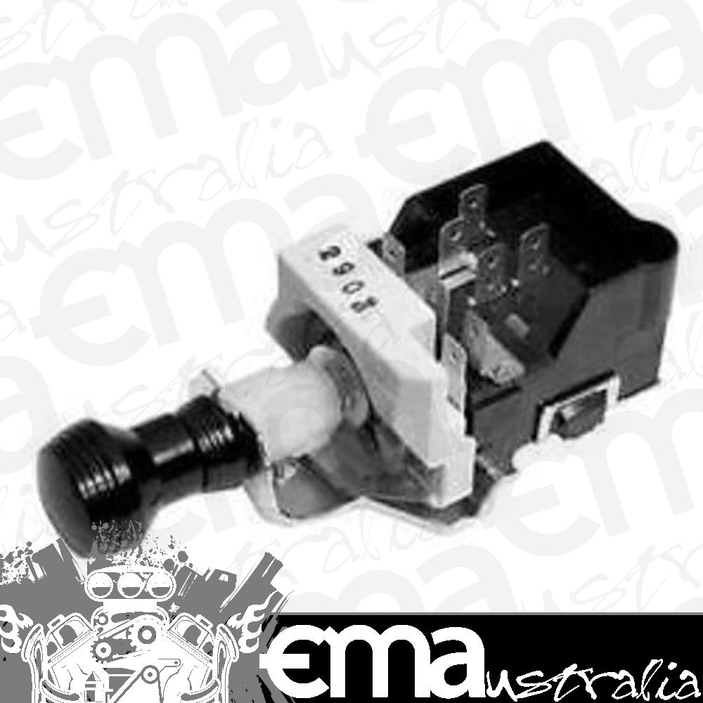 So-Cal Speed Shop SO001-62112 Black Art Deco Head/Parklight Switch