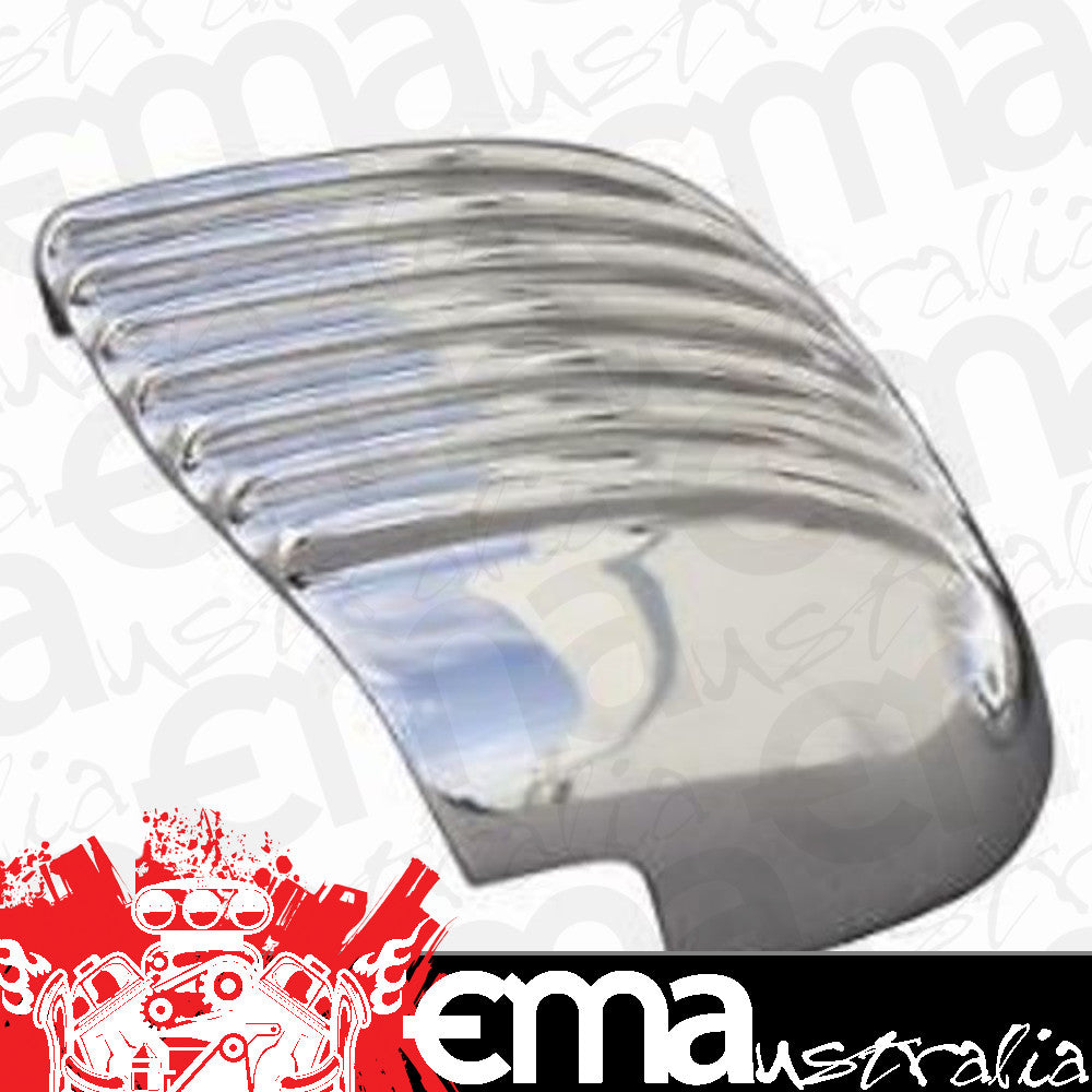 So-Cal Speed Shop SO300-6105 Speed Polished Finned Brake Scoop suit 1939-48 Ford