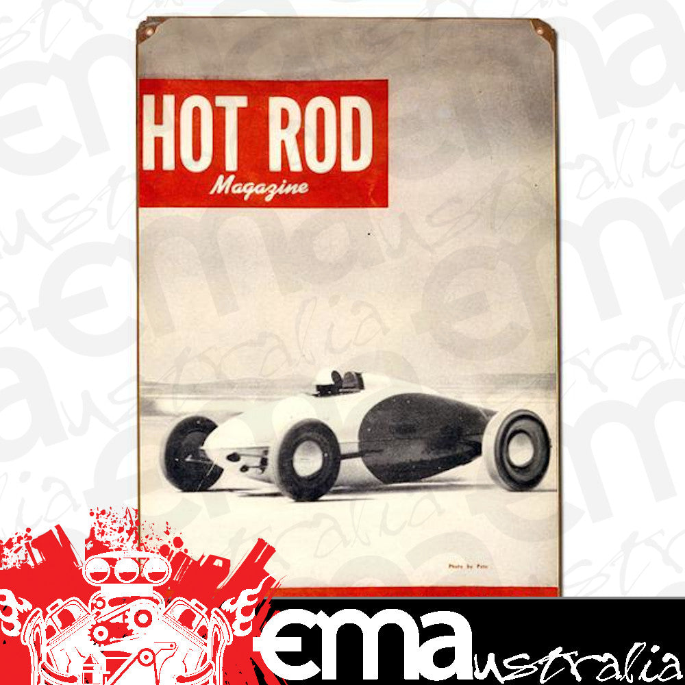 So-Cal Speed Shop SOC-93210 Belly Tank Hot Rod Magazine Tin Sign 11.5" x 17.5"