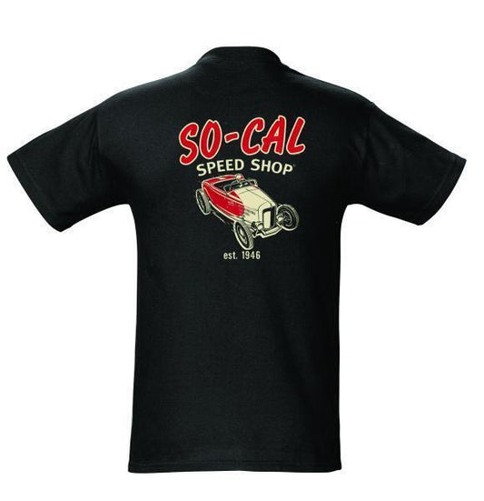 So-Cal Speed Shop SOSSM-1013TC10 Roadster T-Shirt Black