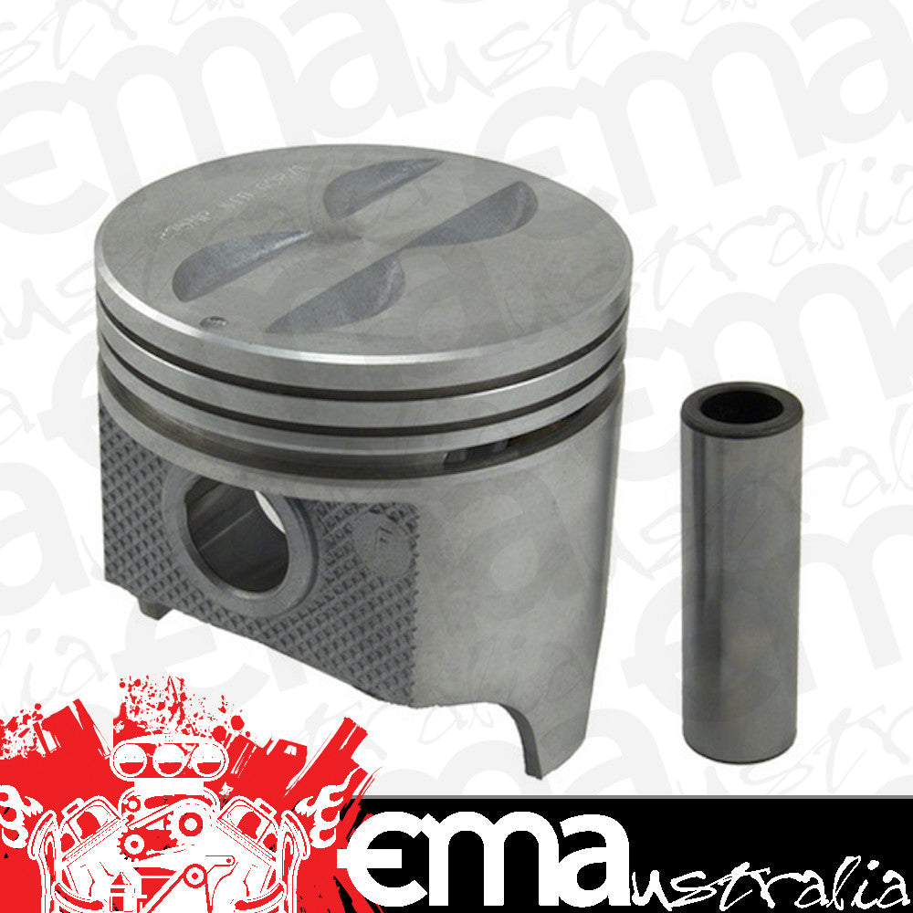 Speed Pro | SP235NP030 | Cast Pistons SB Chev 283 +.030" Flat Top w/ 4 Valve Relief Sp235Np 030