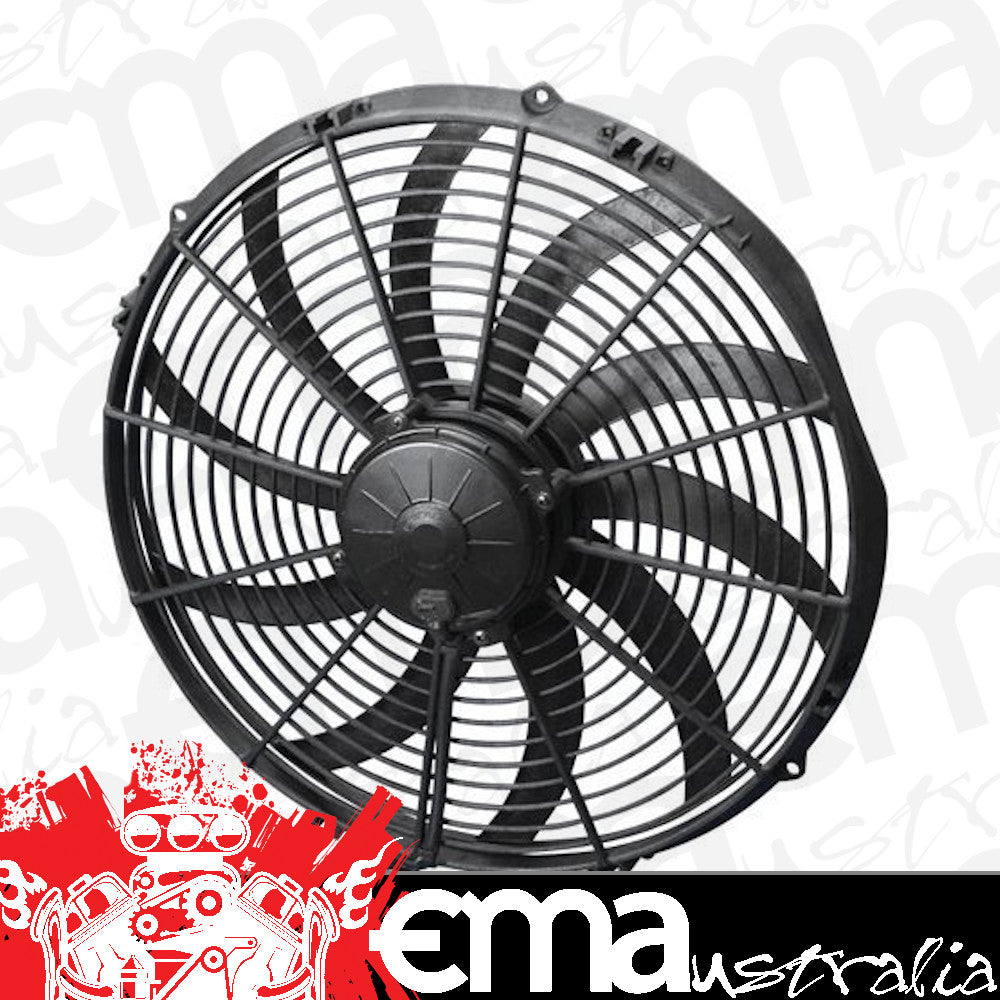 SPAL Automotive USA SPEF3634 16" Extreme Electric Thermo Fan 3000 Cfm - Puller Type w/ Curved Blades 26 Amps