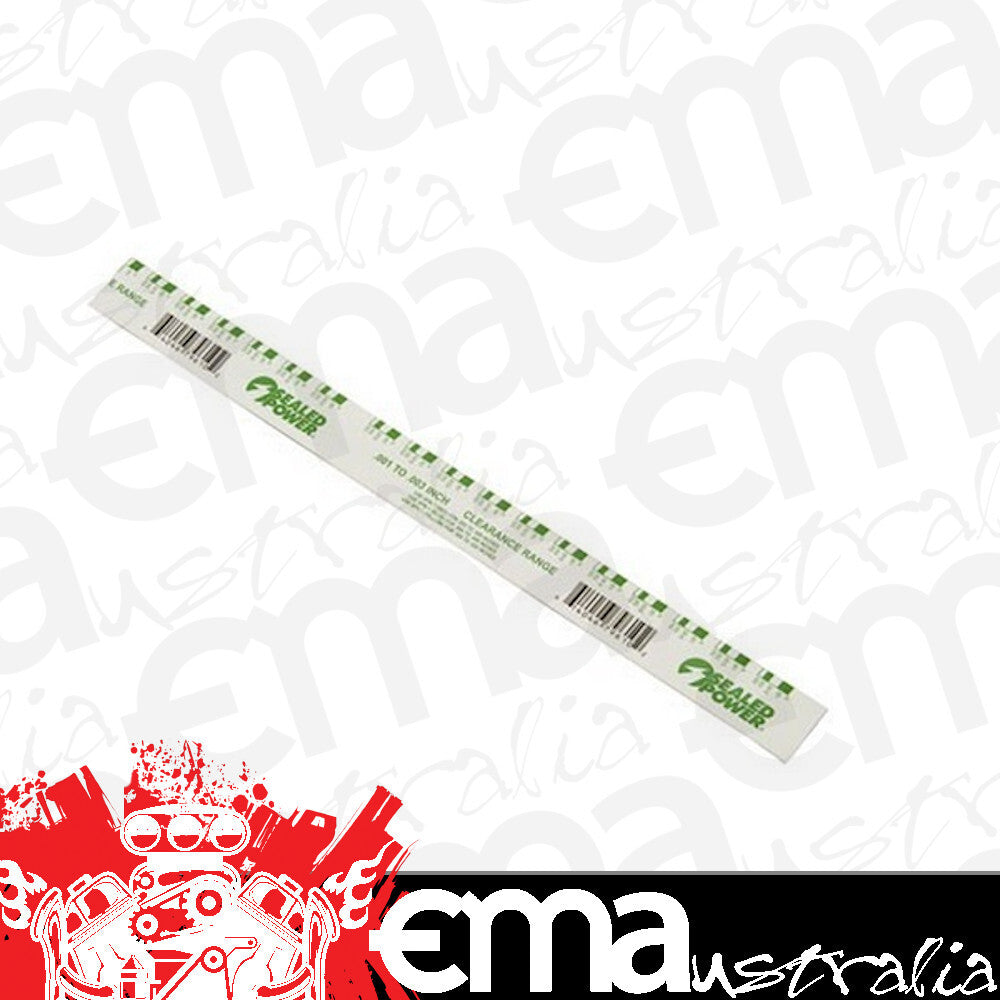 Speed Pro SPG-1 Plastigauge Green Strip .001-.002 Measurement Range