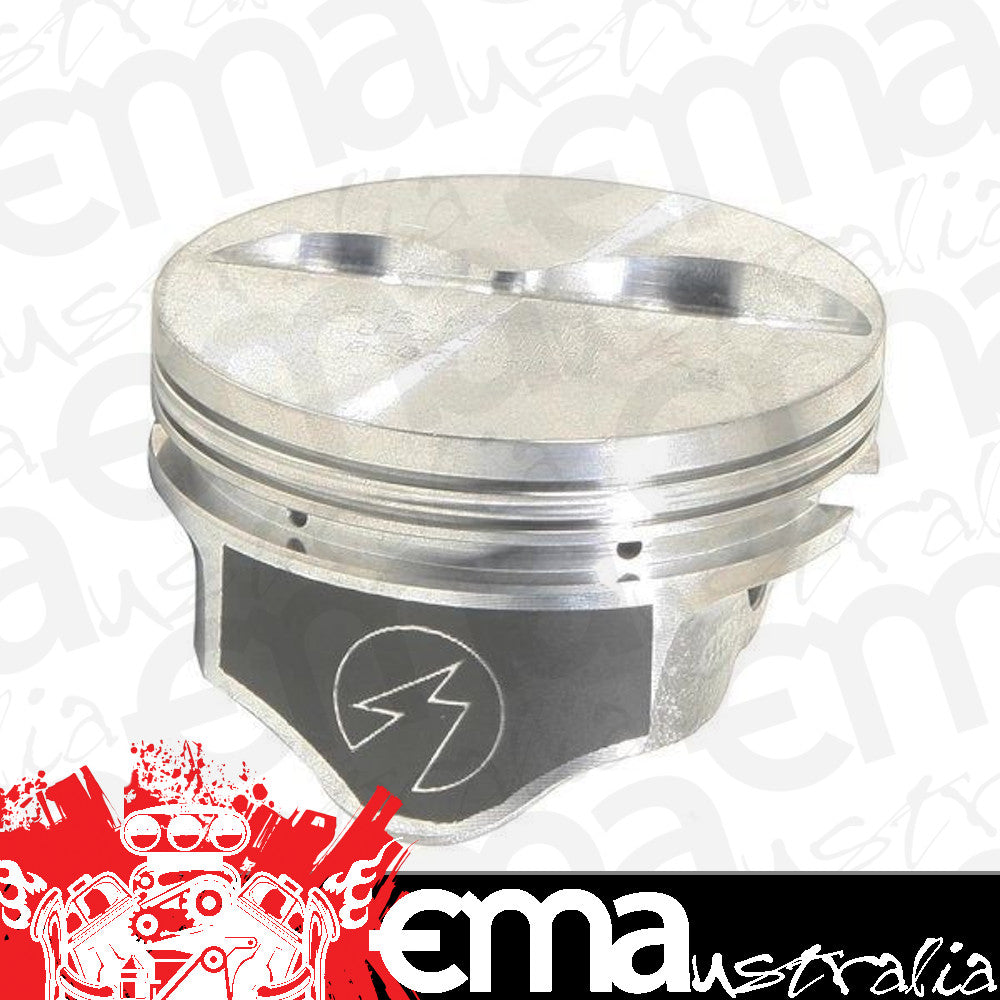 Speed Pro SPH124CL030 +.030 Flat Top Hypereutectic Pistons Sph124Cl 030 suit Chev SB 350 V8