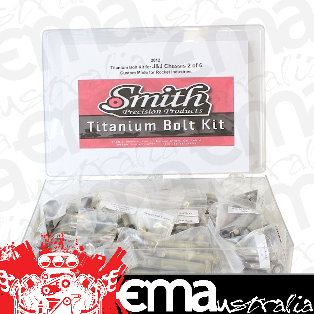 Smith Precision Products SPPJJ Titanium Bolt Kit Complete Kit to suit J&J Chassis