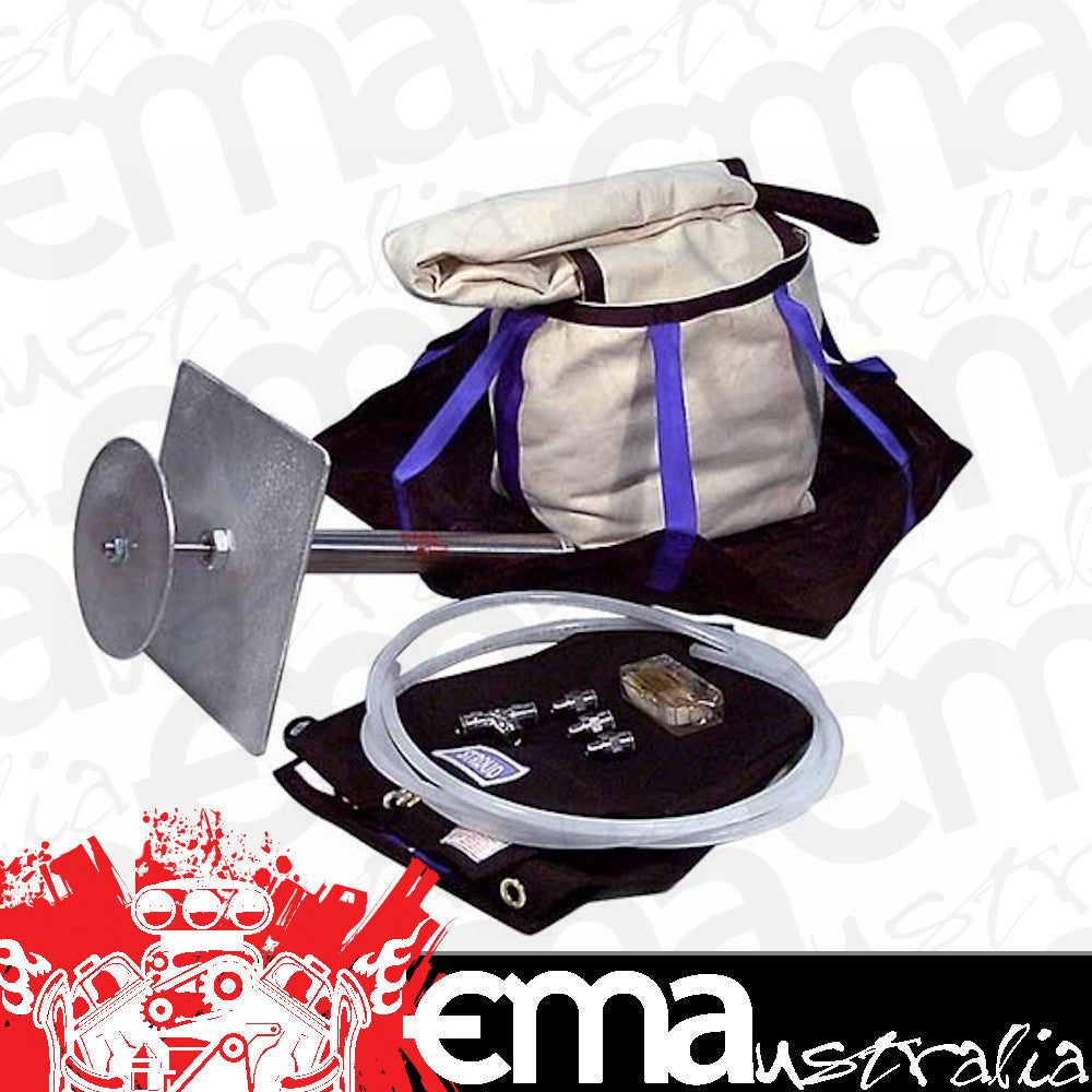 Stroud SS4304804-1-4 Pro Stock/Pro Mod Large Air Launcher Chute Black Size 30 up to 230 MPH Dual Chutes Required SS4304804-1-4