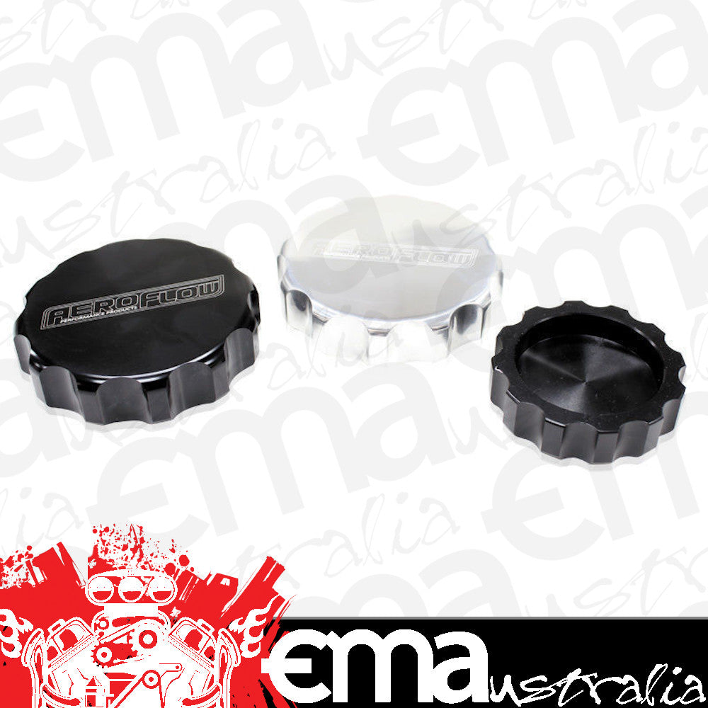 Aeroflow Performance Products AF463-0032P Aeroflow Radiator Cap Cover Small Style Cap Polished