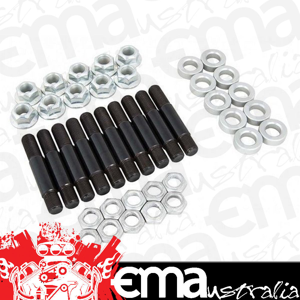 Strange STA1039 Chromoly Stud Kit 5/8 x 18 w/ 1.5" Shank.437 Washers (Pack of 10)