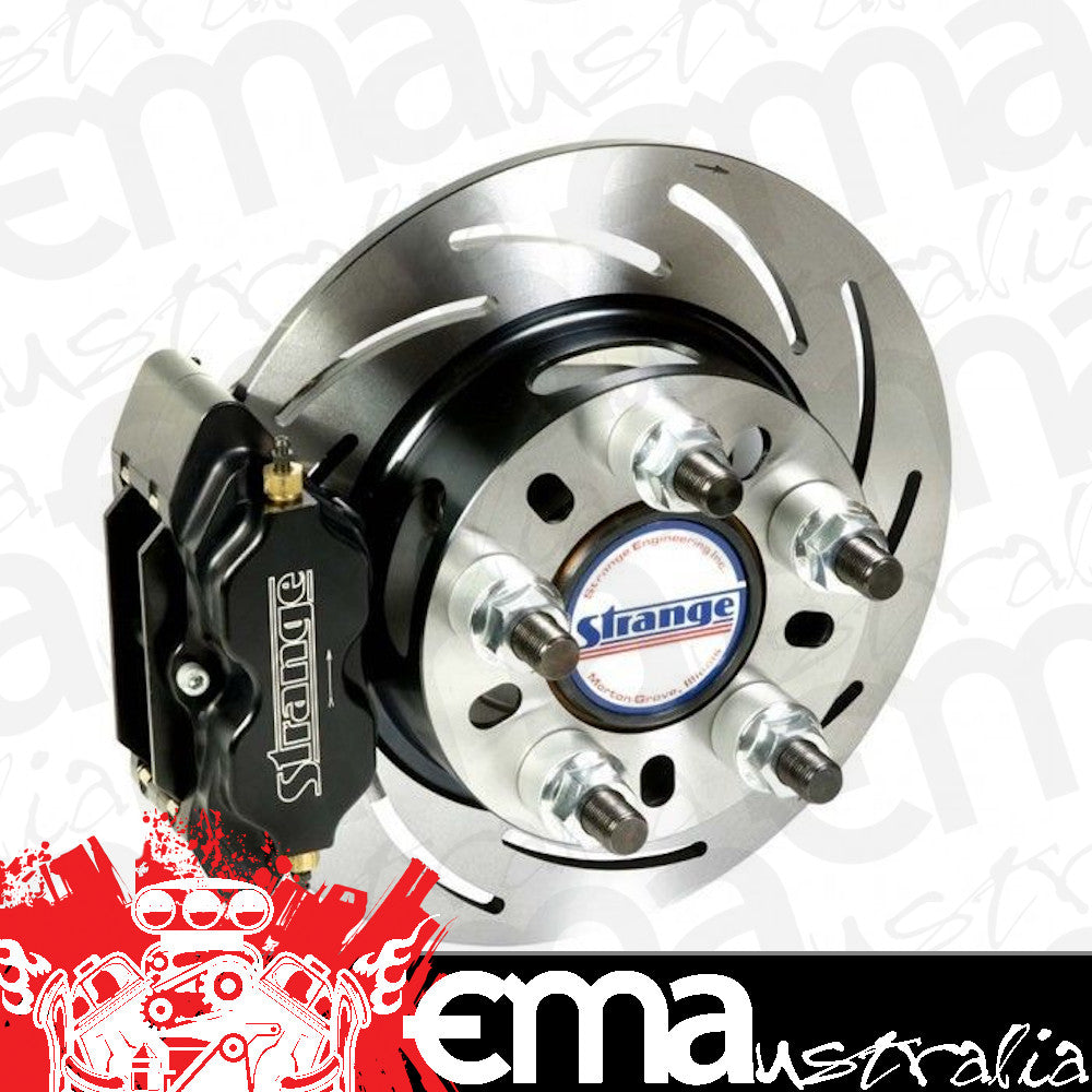 Strange | STB1712WC | 4 Spot Rear Disc Brake Kit suits 65-73 Mustang Small for Hsg