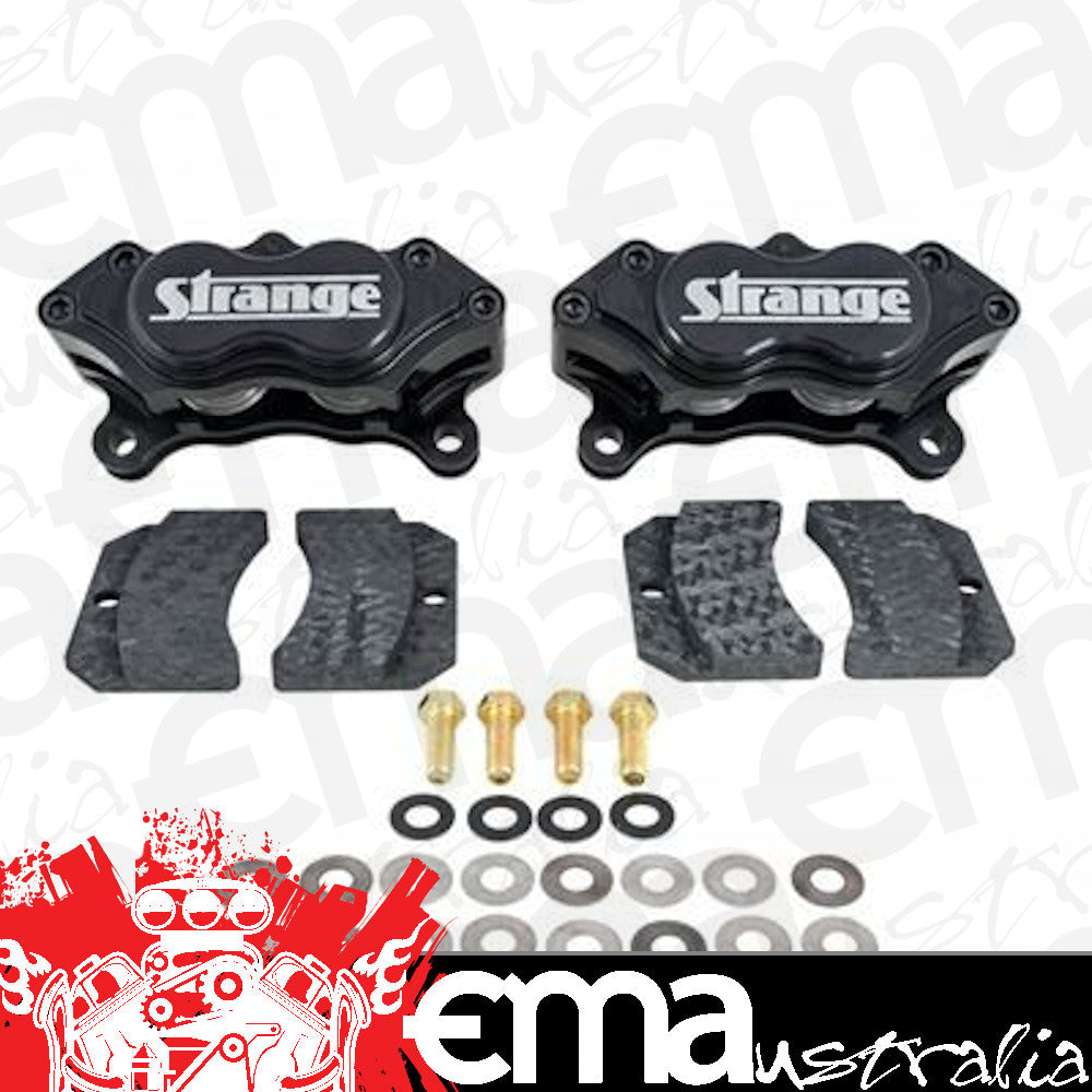 Strange STB5044 4 Pist B5040 Carbon Caliper Kit w/ Soft Pads- Pr