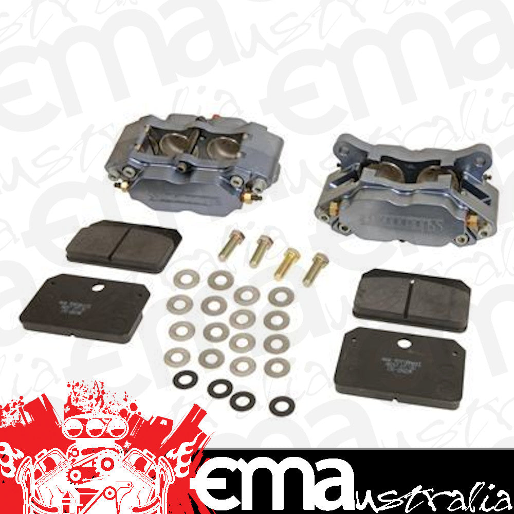 Strange STB6850 S-Series Caliper Kit for S-Series Brakes w/ Soft Metallic Pads