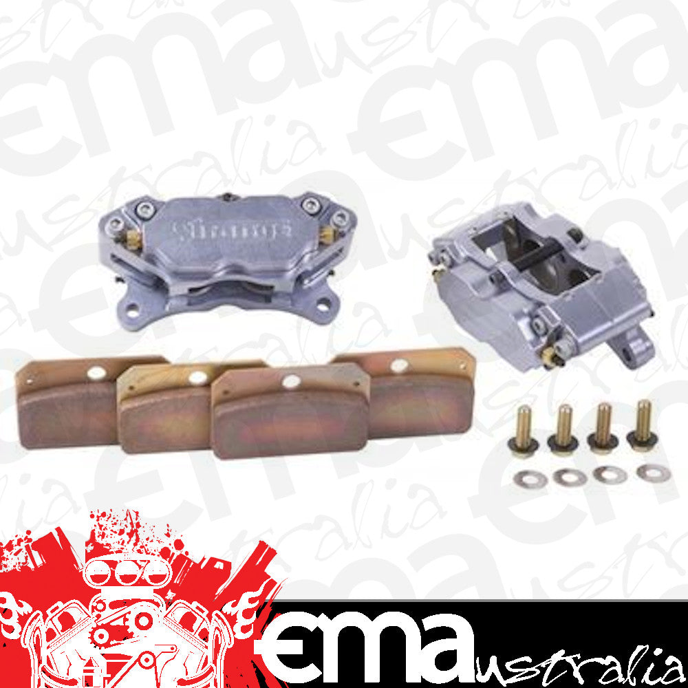 Strange STB6855 S-Series Caliper Kit for S-Series Brakes w/ Hard Metallic Pads