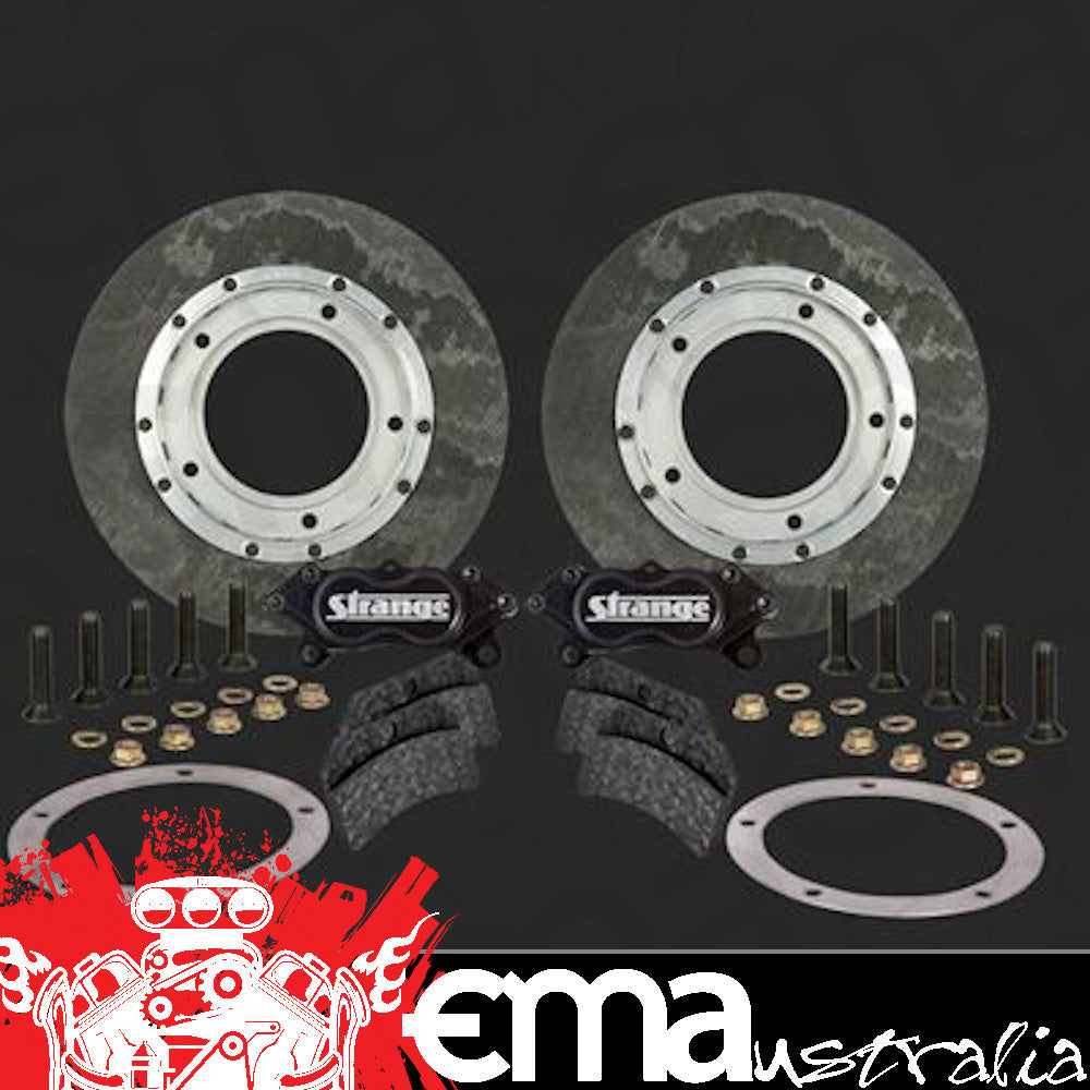 Strange STC3000WC 11.5' Carbon Brake Kit for Chrisman L/A Hubs Must Be Modified