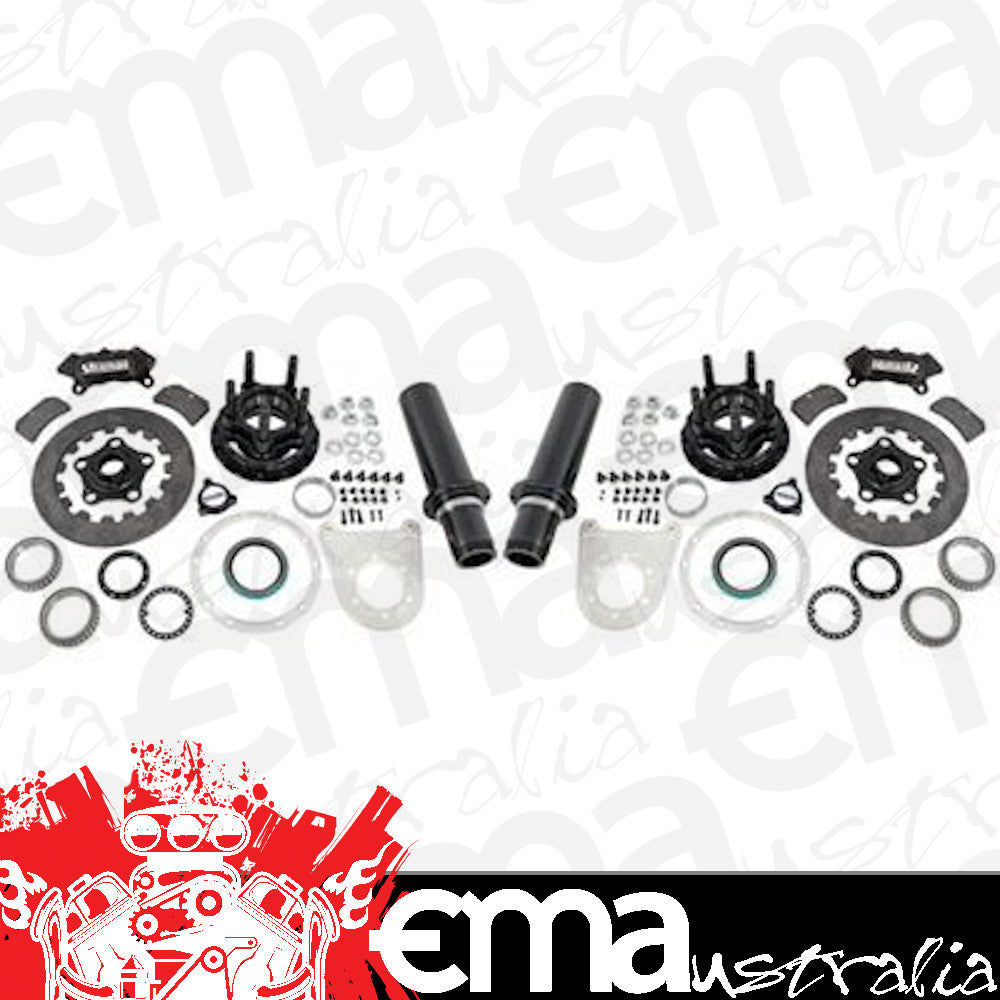 Strange STF22064WC 40 Spl Hybrid Spindle Ford 9'Floater Kit for 4 3/4' Bc w/ Carbon Brake Kit