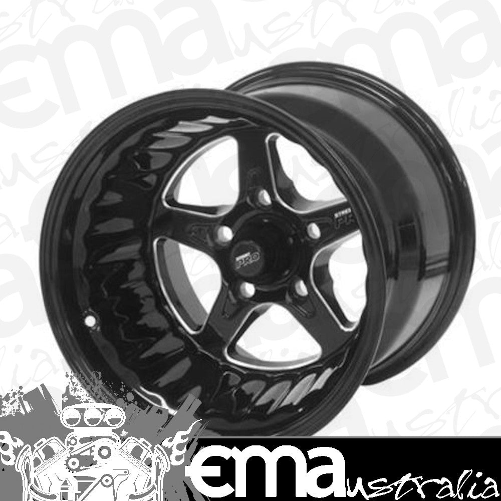 Street Pro Wheels STP002-151200-BK Street Pro Ll Convo Wheel Black 15X12' Holden Chevrolet Bolt Circle 5X 4.75' -38 5.00' Back Space