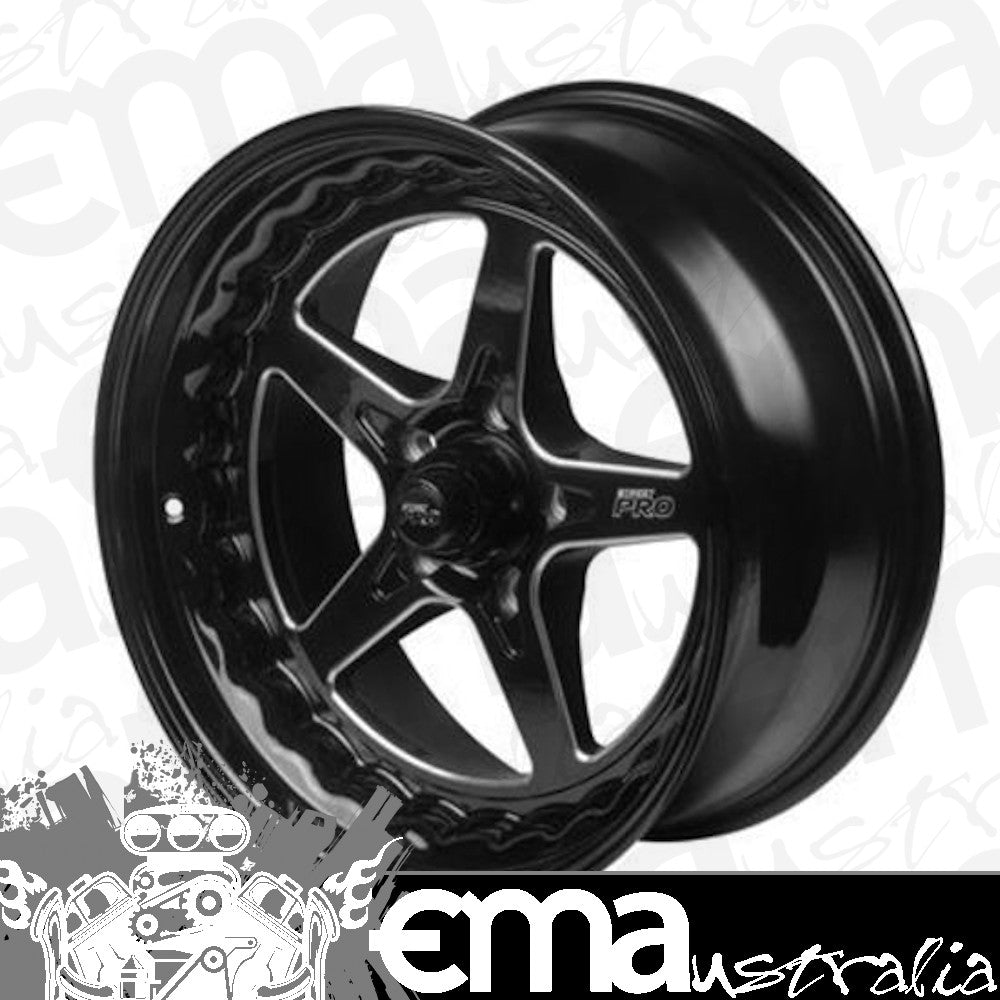 Street Pro Wheels STP002-187000-BK Pro Ll Convo Wheel Black 18X7' Holden Chevrolet Bolt Circle 5X 4.75' 12 4.50' Back Space