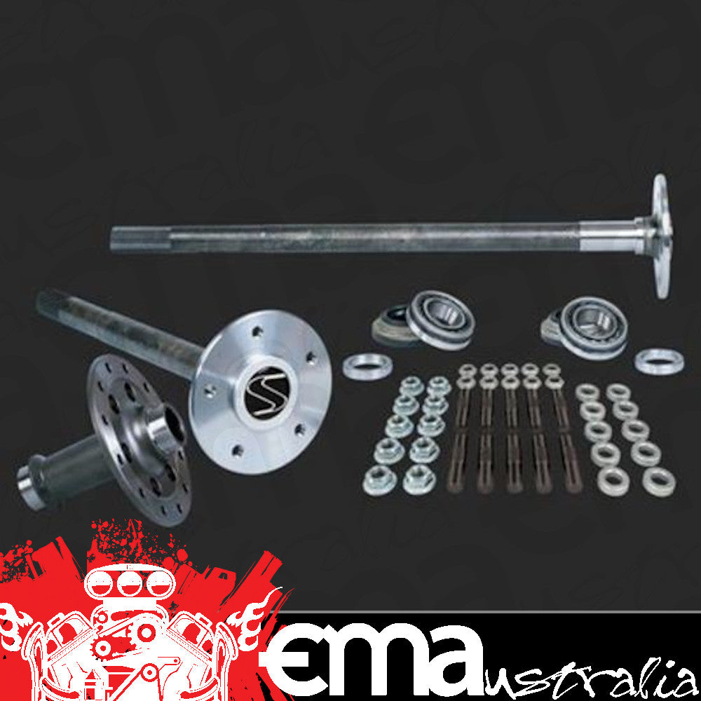 Strange STP310258S Ford 28 Or 31 Spline Alloy Axles Bearings 5/8' Stud Kit & Spool