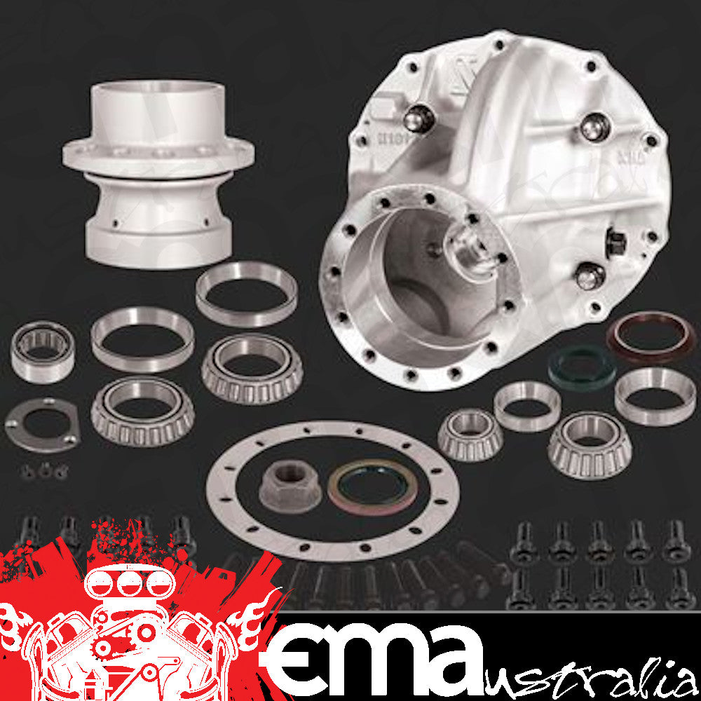 Strange STP3812LTC Ford 9' Diff Ultra Case Package for Large Stem Pinion w/ Coupler Cover