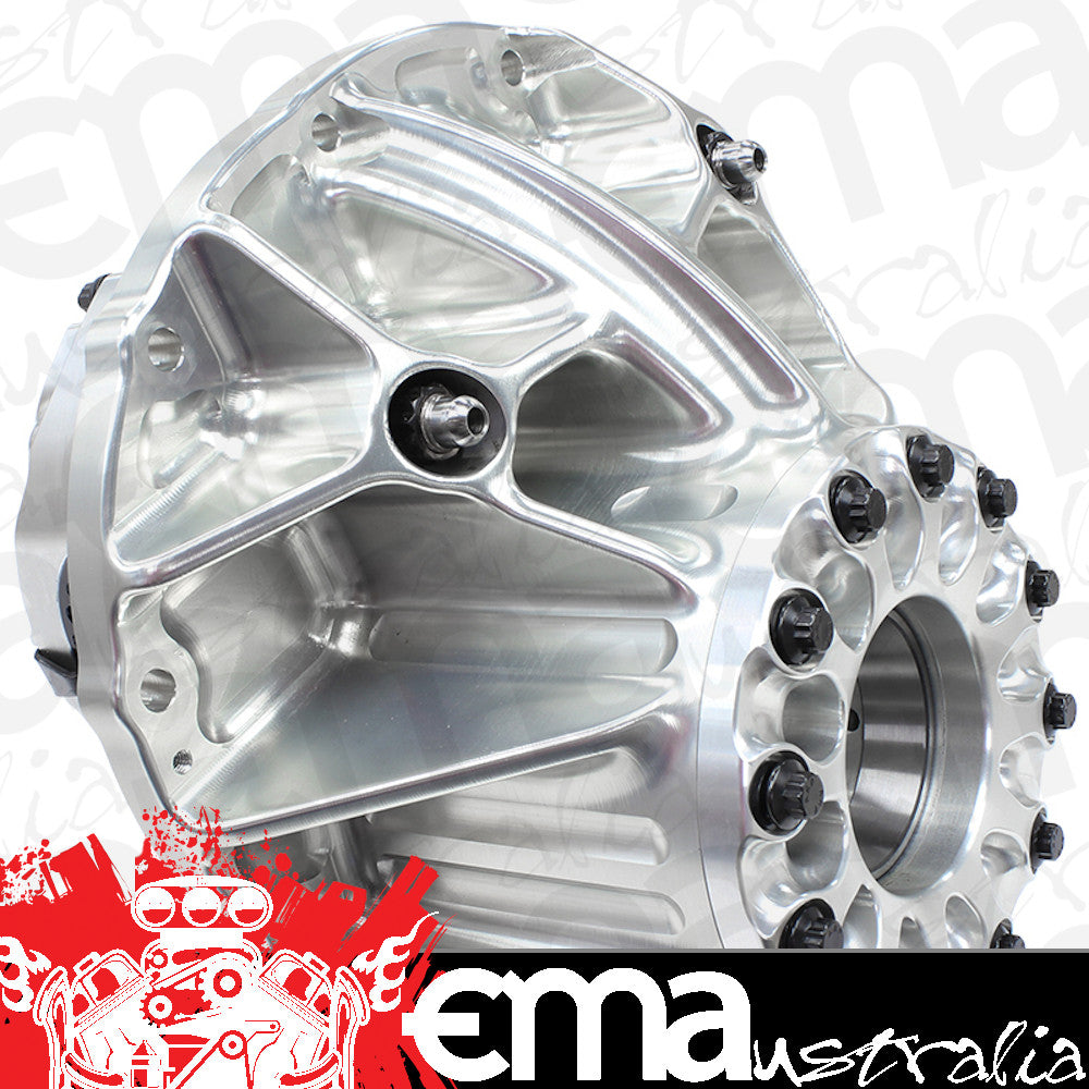 Strange STP5381LB-10 Strange Billet Aluminium Case Package suit 10" Gears 35 Spline 3.812" Bore w/ Ball Pinion Bearing