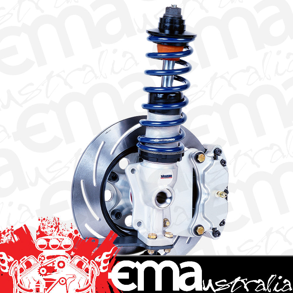 Strange STPSS125DBL-450 Strange Stpss125Dbl-4.50 Heavy Duty Strut Package Stud Mount 4-Piston Caliper Double Adjustable 4.50 Bolt Circle