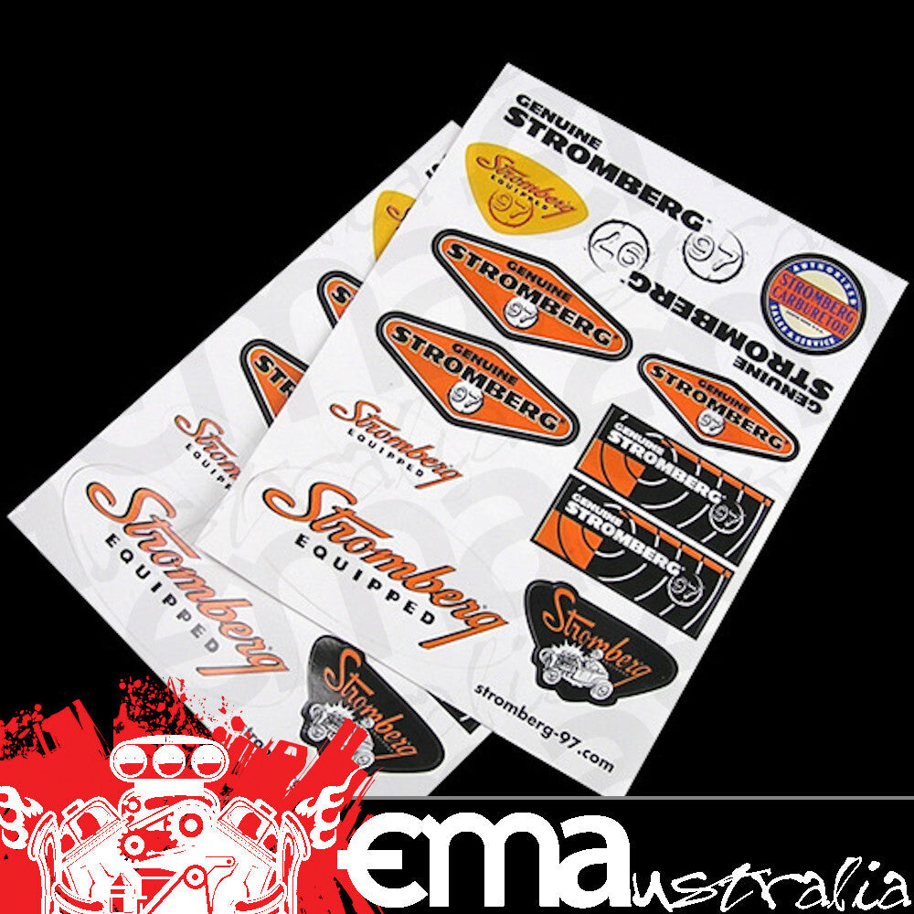 Stromberg STROM2306 Decal/Sticker Sheet Inside Stick-On