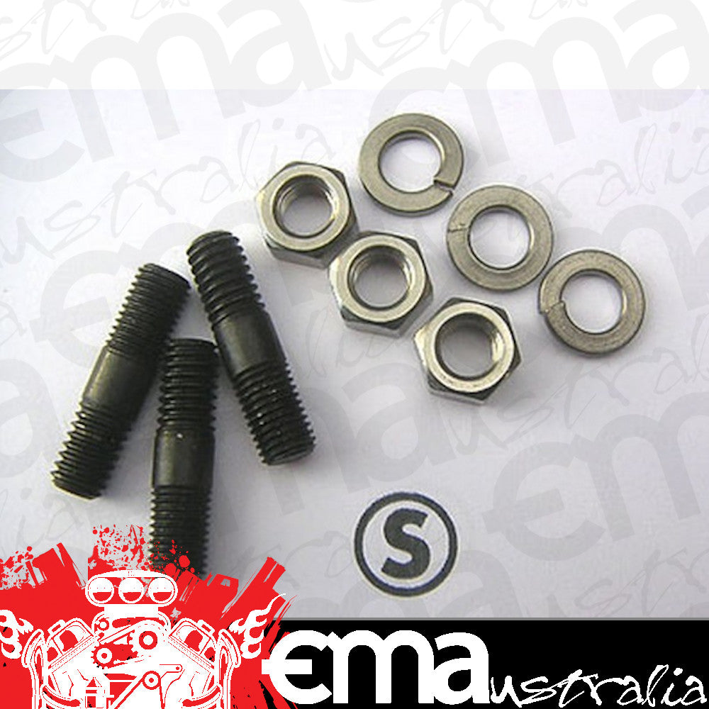 Stromberg STROM89067K-3 Carburettor To Manifold Stud Kit 3 Studs suit 97 3 Bolt Flange