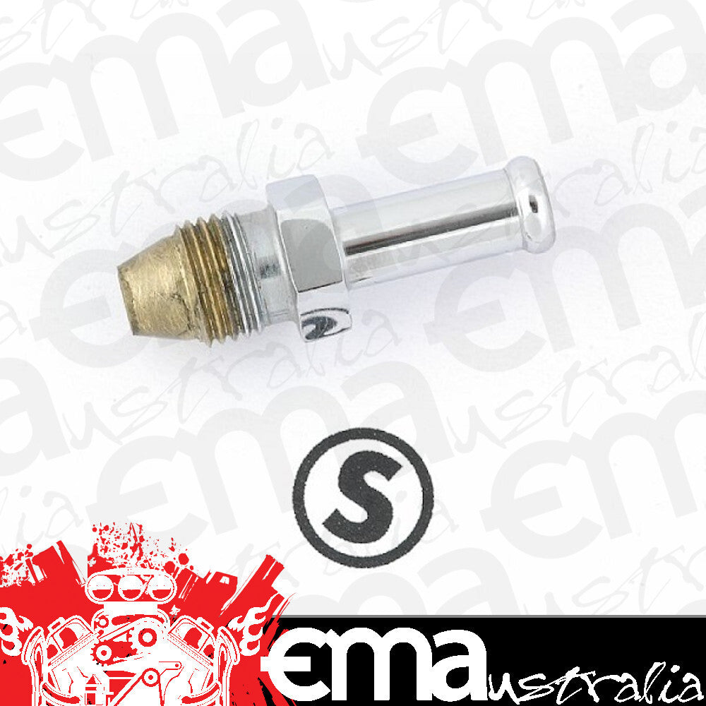 Stromberg STROM9080K-CHR Chrome Superseat Hose Fitting 3/8" Hose Barb suit