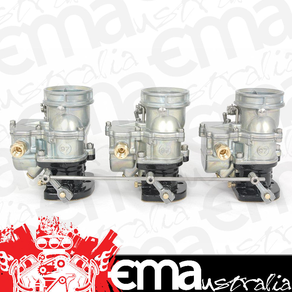 Stromberg STROM9246S Twostep Carburettor Linkage Kit suit 3 x 2 Chev w/ Edelbrock Tripower Carburettors