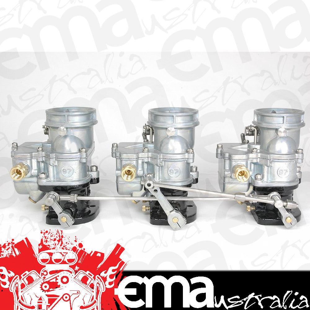 Stromberg STROM9251PRO Progressive Carburettor Linkage Kit suit 3 x 2 Offenhauser w/ Edelbrock Tripower Carburettors