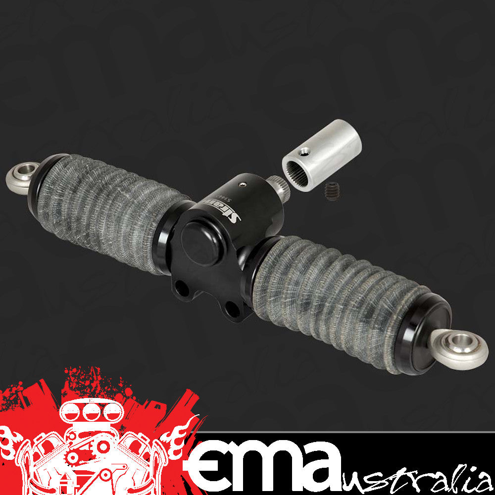 Strange | STS3442 | Black Stiletto Dragster Rack & Pinion 12:1 Ratio