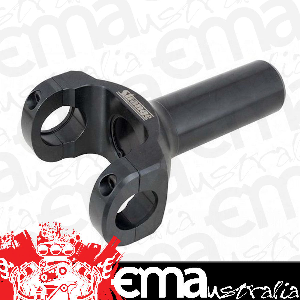 Strange STU1677 Strange Chromoly Gm Transmission Yoke 27 Spline 1350 w/ 2 Piece Cap