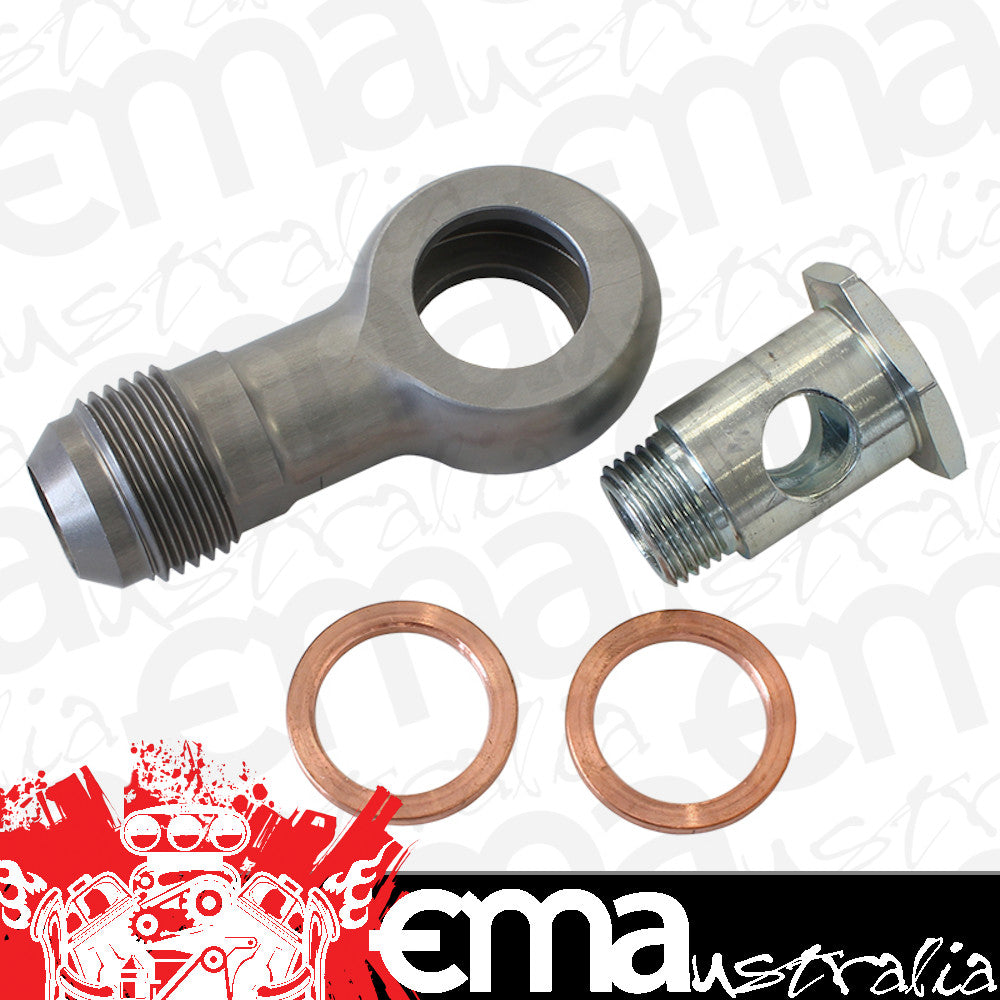 Sweet Manufacturing SWE321-41053 Banjo Fitting -10an Inlet suit Sprint Car Power Steering Pump