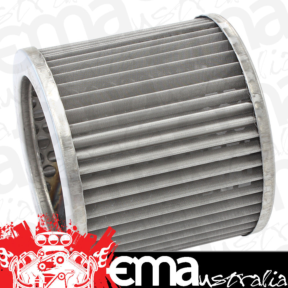 System One SY208-100330P Replacement Stainless Steel Element 30 Micron suit 4" Long x 4-1/4" O.D Filter