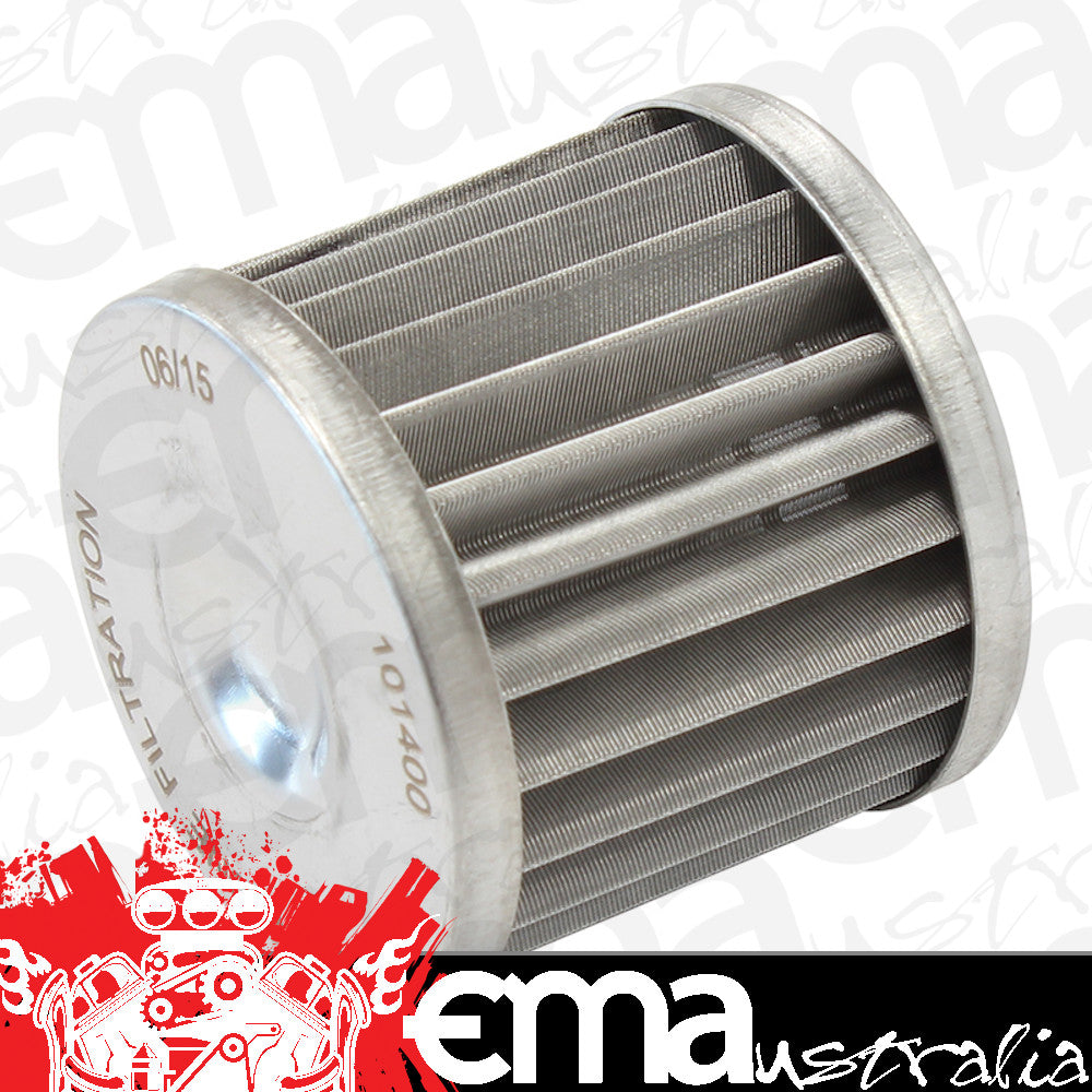 System One SY208-101700 Replacement Stainless Steel Element 75 Micron suit 4-1/2" Long x 2" O.D Fuel Filter