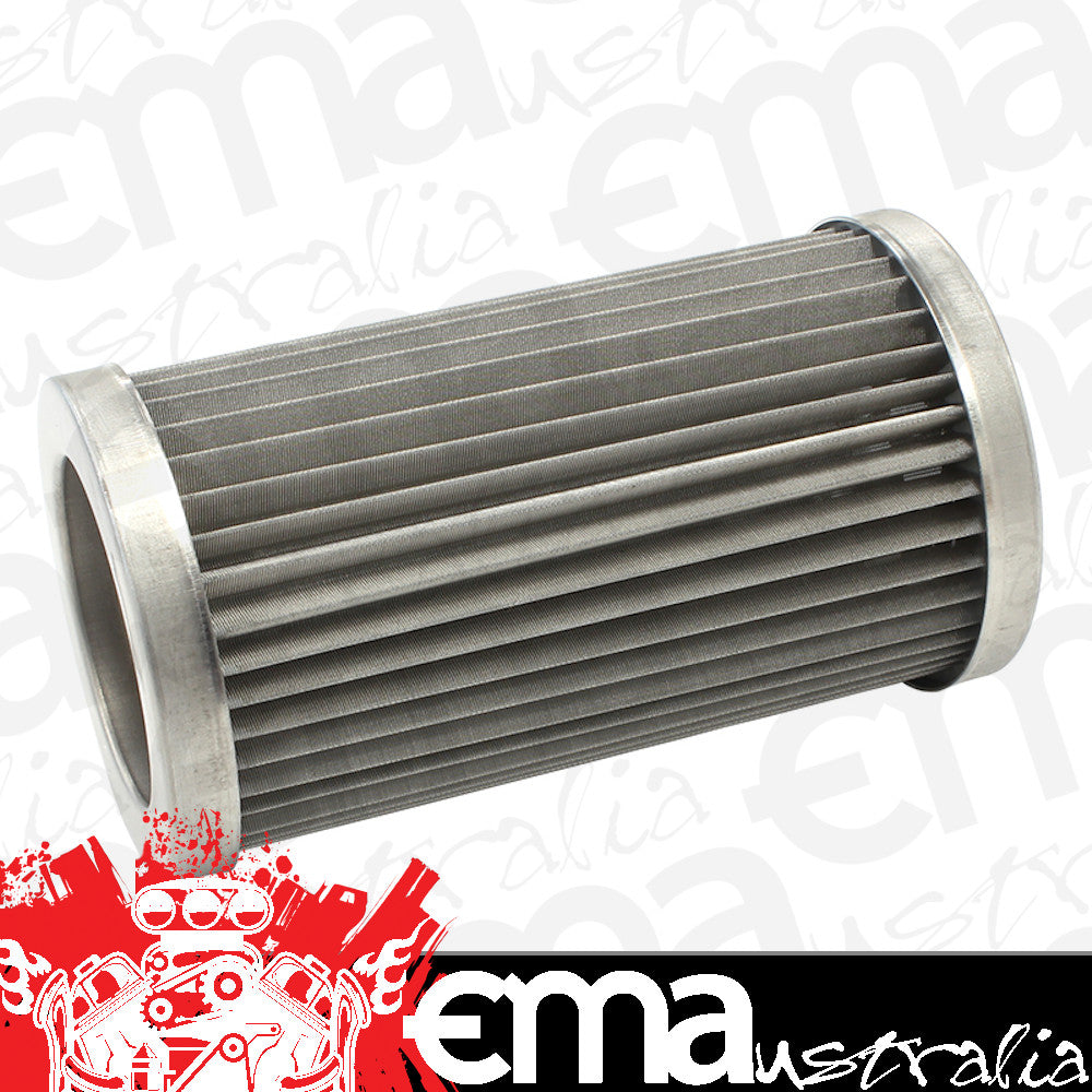 System One SY208-882 Replacement Stainless Steel Element 35 Micron suit 5-1/4" Long x 3" O.D Billet Oil Filters Sy210-514 & Sy210-561