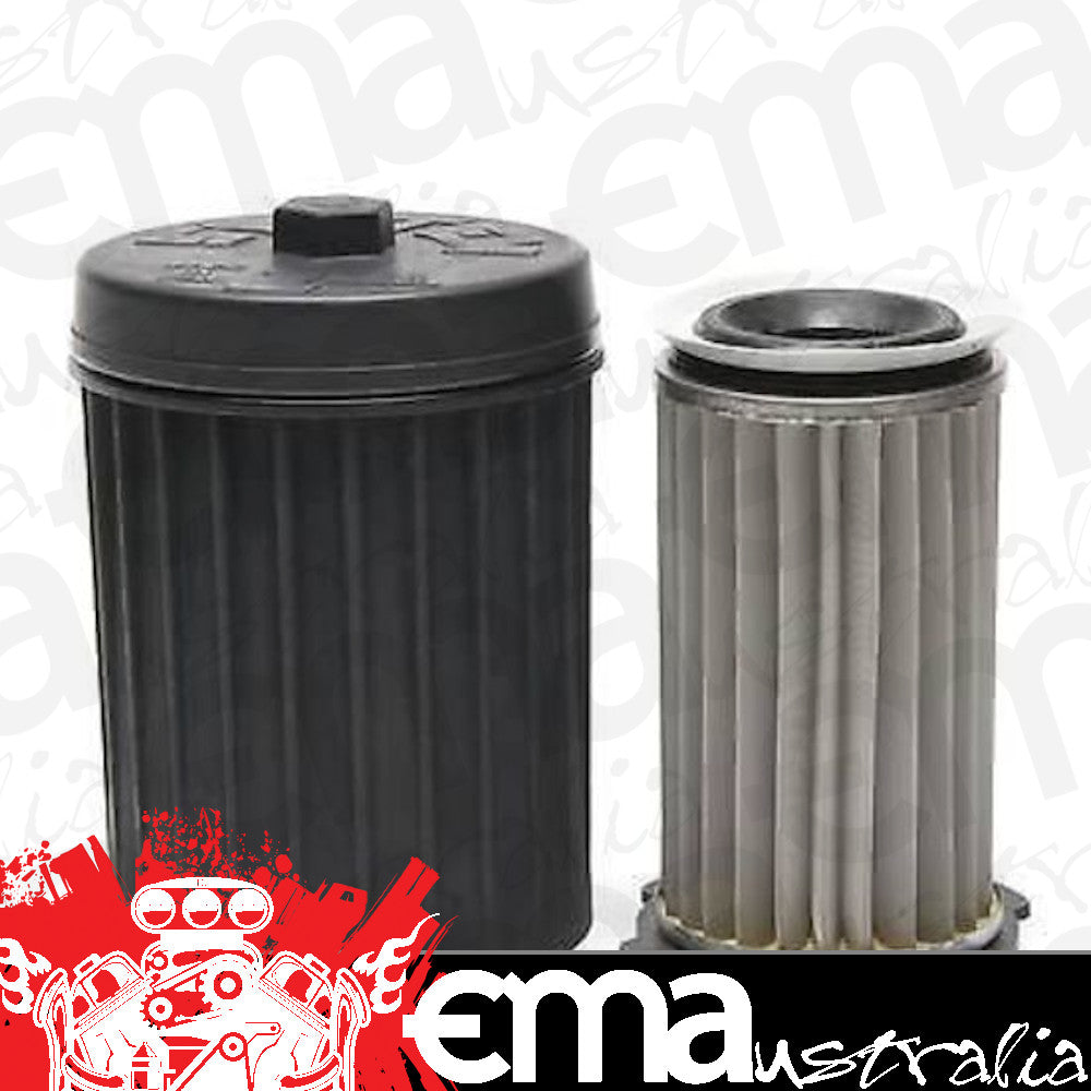 Suit 4 Cyl, V6 Single O-Ring Groove Spin On Oil Filter Black 3.75"L x 3"D 20mm x 1.5mm Threads System One SY209-320