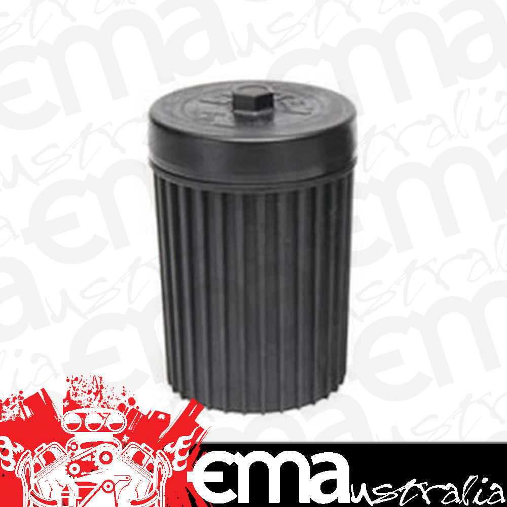 System One | SY209-561B | Spin On Oil Filter Black 5.75"L x 3.75"D Universal Threads