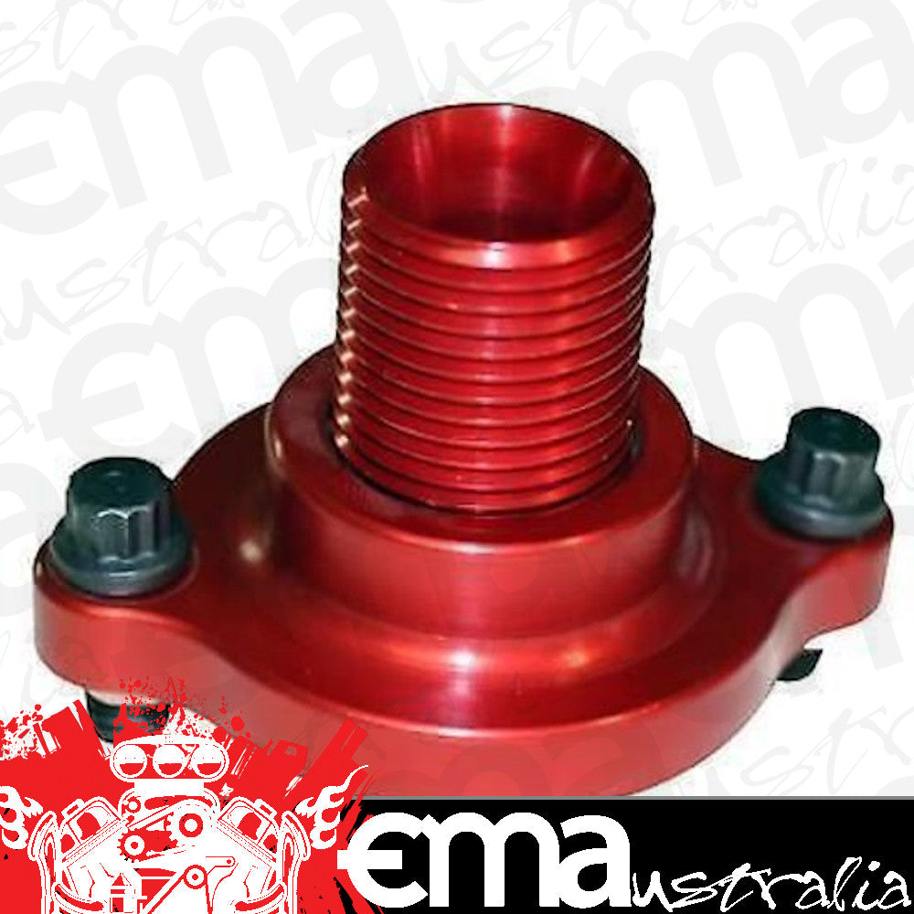 System One SY226-90005-00 Sys226-90005-00 Chev V8 Billet Non Bypass Block Adaptor 1"-12 Thread