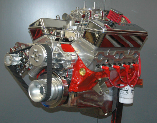 Engine Master Australia SlyFox383 Slyfox383 EMA - Sly Fox Chevy 383 Turnkey Stroker Engine Alloy Heads 440HP 455Ft/Lb