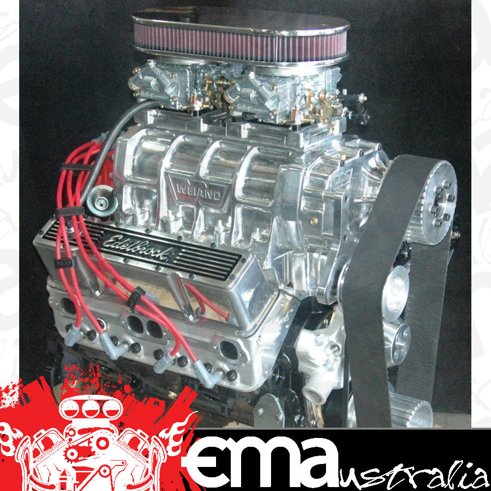 Engine Master Australia SuperchargedChev383 Superchargedchev383 EMA - Supercharged Chev 383 Turnkey Engine 580HP/550 Ft Lbs Roller Cam Alloy Heads