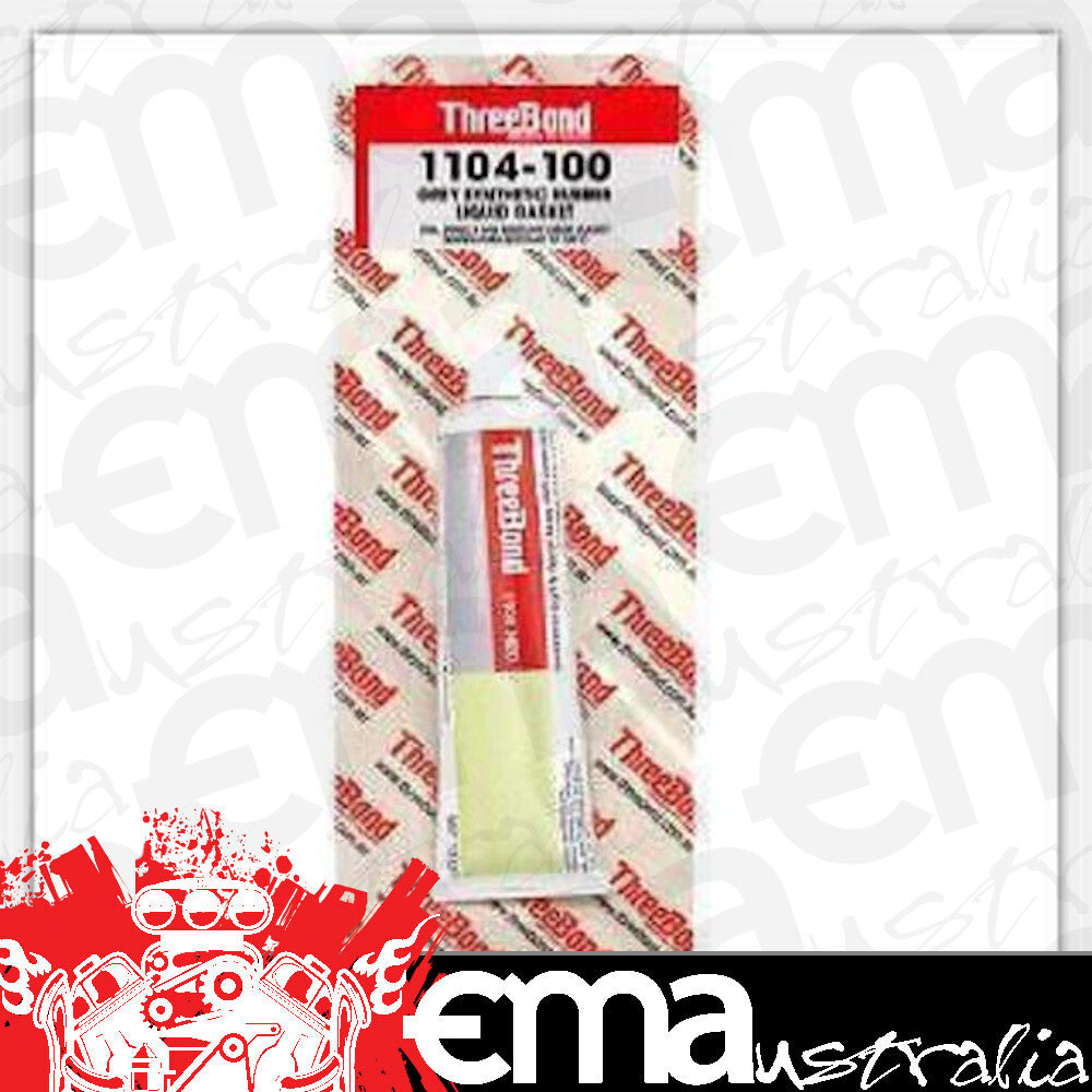 ThreeBond TB1104-100 Grey Synthetic Rubber Liquid Gasket