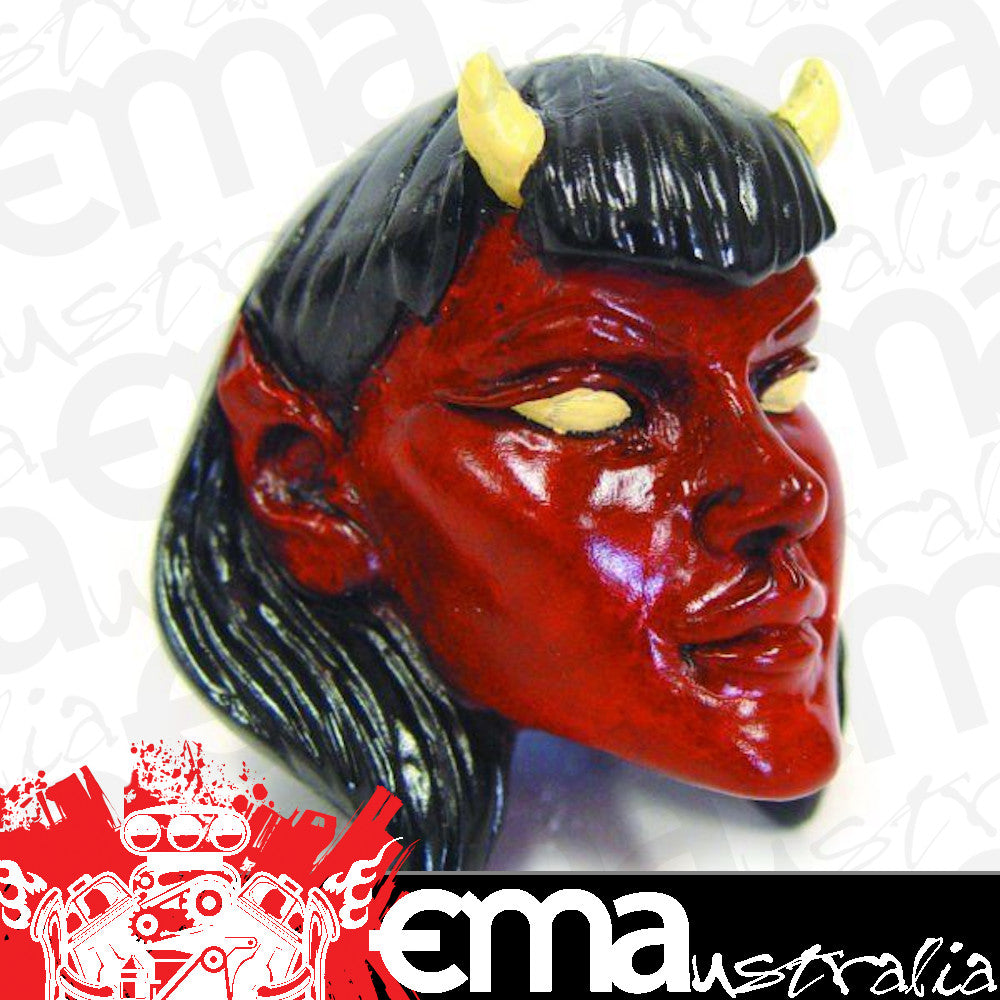 Universal - undrilled Devil Chick Gear Knob Tbkjfn16 Painted Resin Timebomb Kustoms TBKJN16