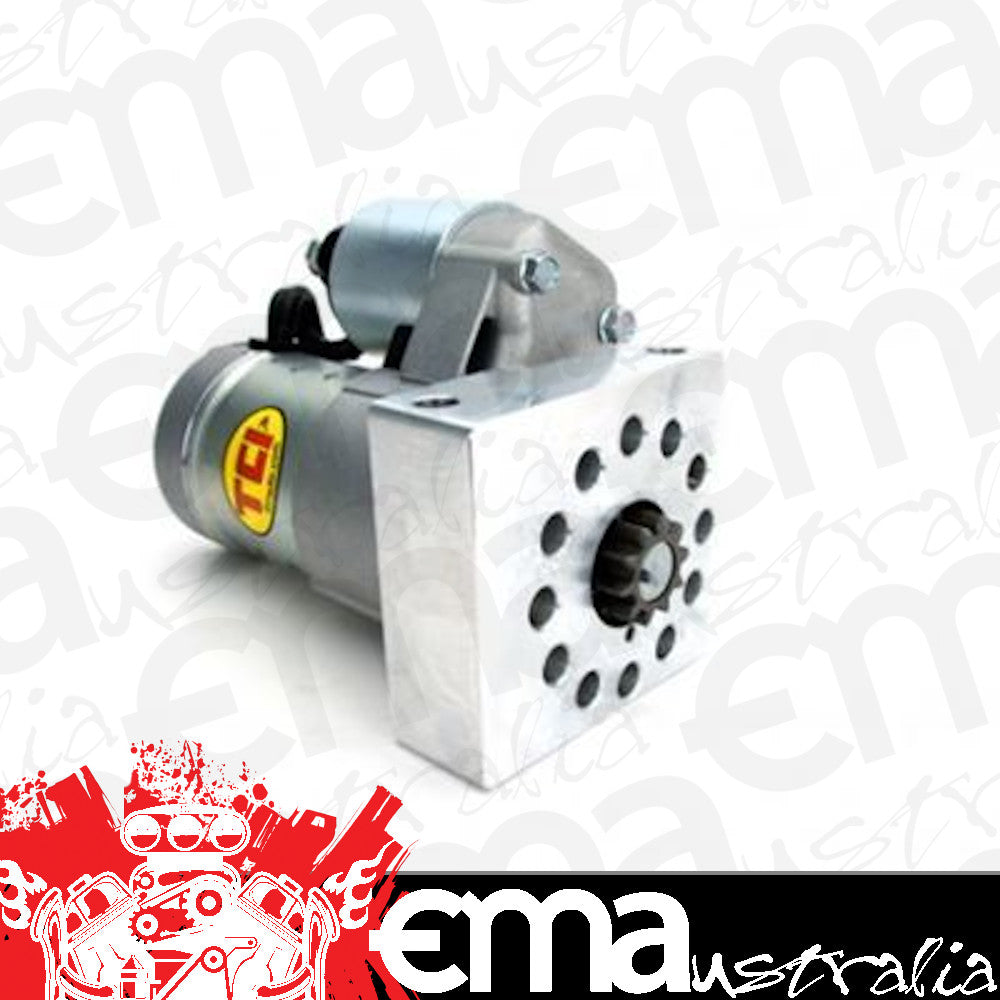 TCI Auto | TCI351110 | Starter Racing Permanent Magnet Mini Standard Rotation Chev Small Block LS