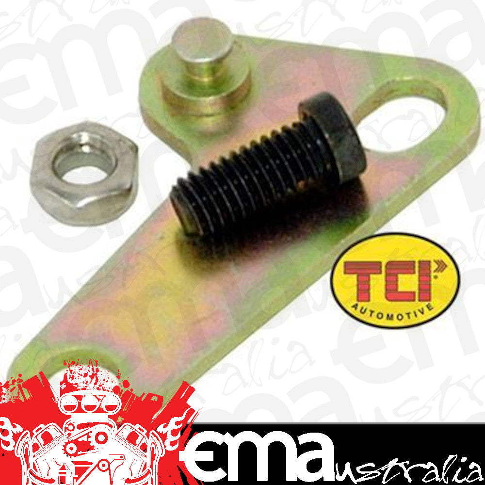 TCI Auto TCI376710 Throttle Valve Cable Adapter Tv Corrector Gm 200-4R 700R4 4L60 Ford Aod Edelbrock